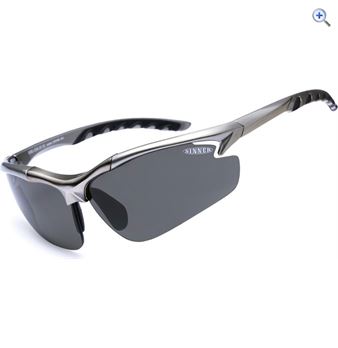 Sinner Firebug Sunglasses (Grey/PC Smoke) - Colour: MATTE GREY